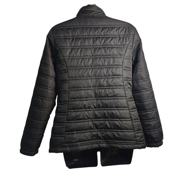 ZEROXPOSUR Women's Black Lightweight Comfy Karina Quilted Puffer Jacket Size S - Picture 2 of 6